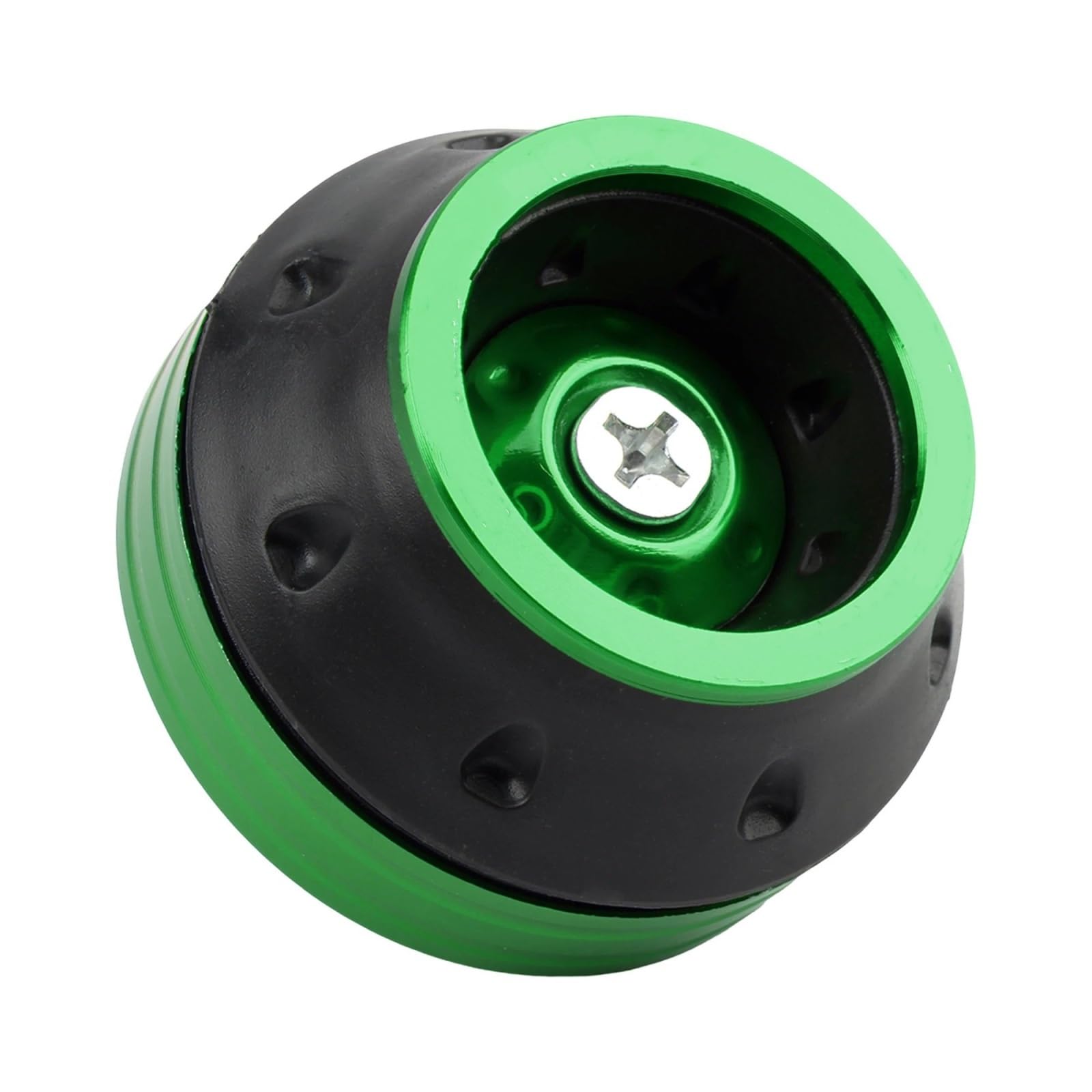 ZHAUPMCB Frame Sliders Motorcycle Front Fork Protection Cups Universal Parts Front Fork Slider Crash Pads(Green)
