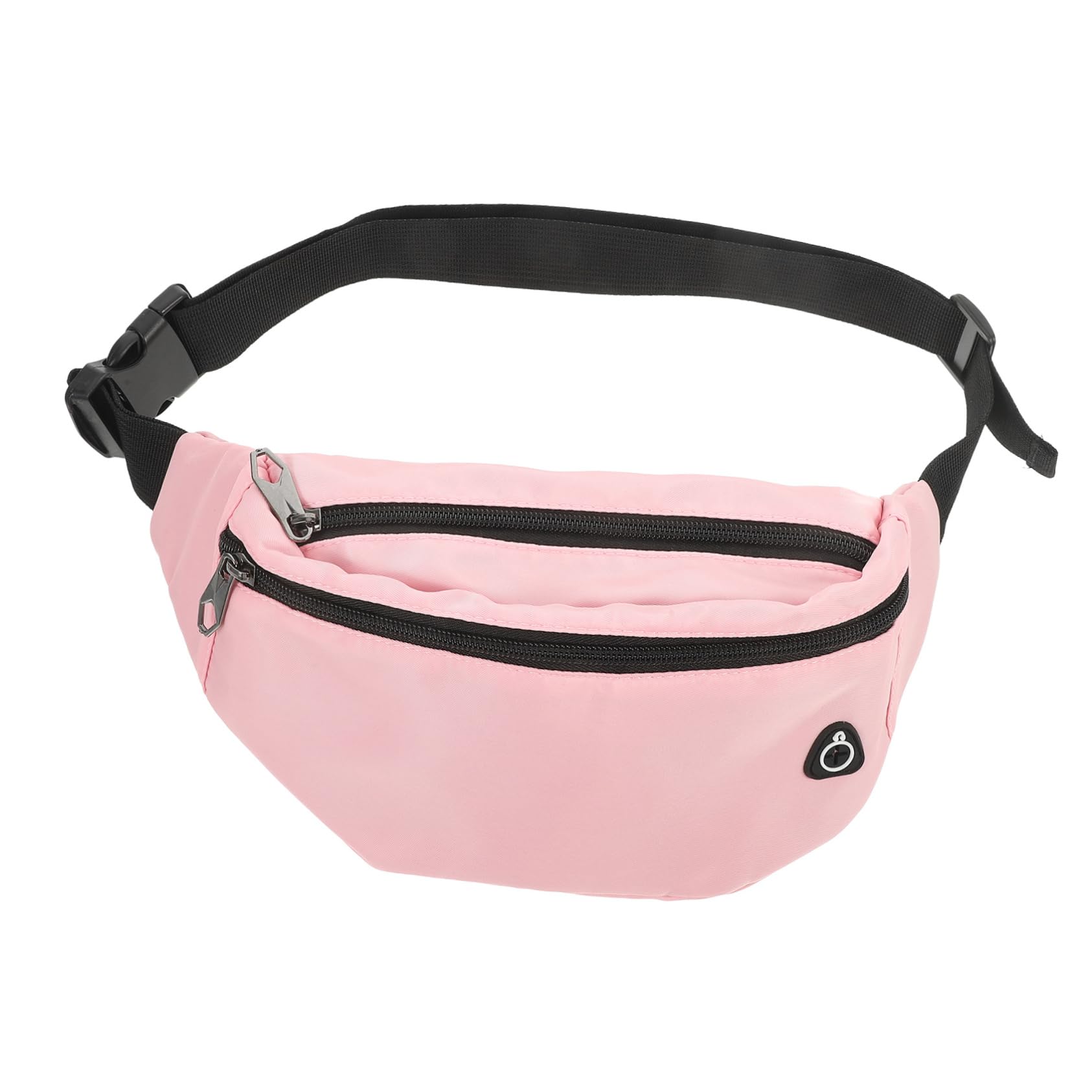 Mikikit Adjustable Waist Pack for Running and Hiking Ergonomic Fanny Bag with Multiple Pockets Fits Mobile Phones and Keys for Outdoor Activities