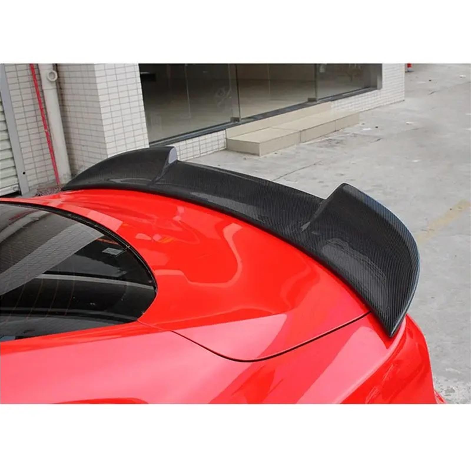 Dla Ford Dla Mustang Coupe 2015-2017 Lotka Tylny Spoiler Bagażnika Skrzydło Na Klapie Modyfikacja Samochodu Spojler Tylny Trunk Wing
