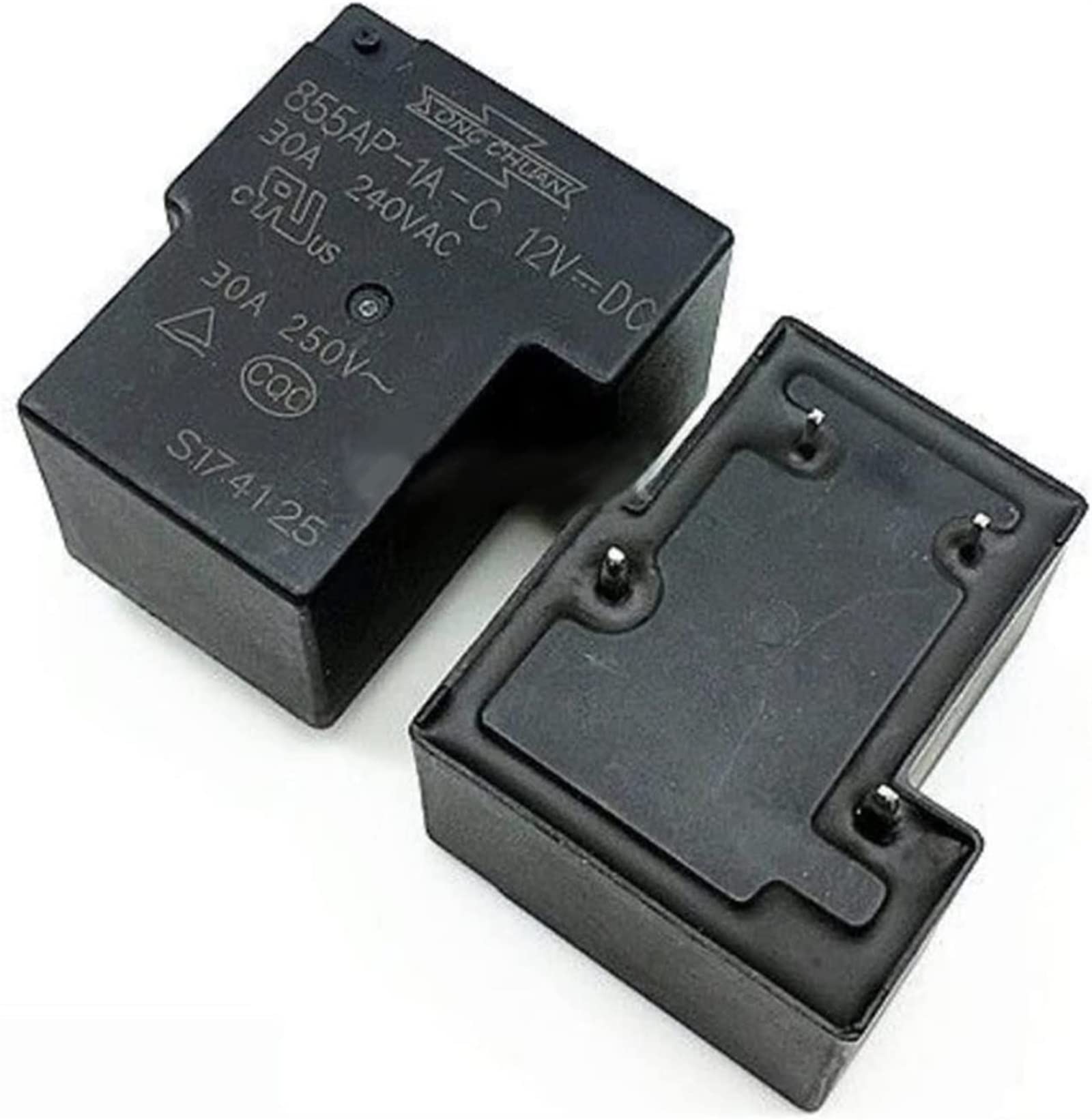 LKPEHTAGN Relay 5pcs New 855AP-1A-C-12VDC 855AP-1A-C-24VDC 855AP-1A-C-48VDC 855AP-1A-C 12V 24V 48V 855AP 1A C 30A 4PIN