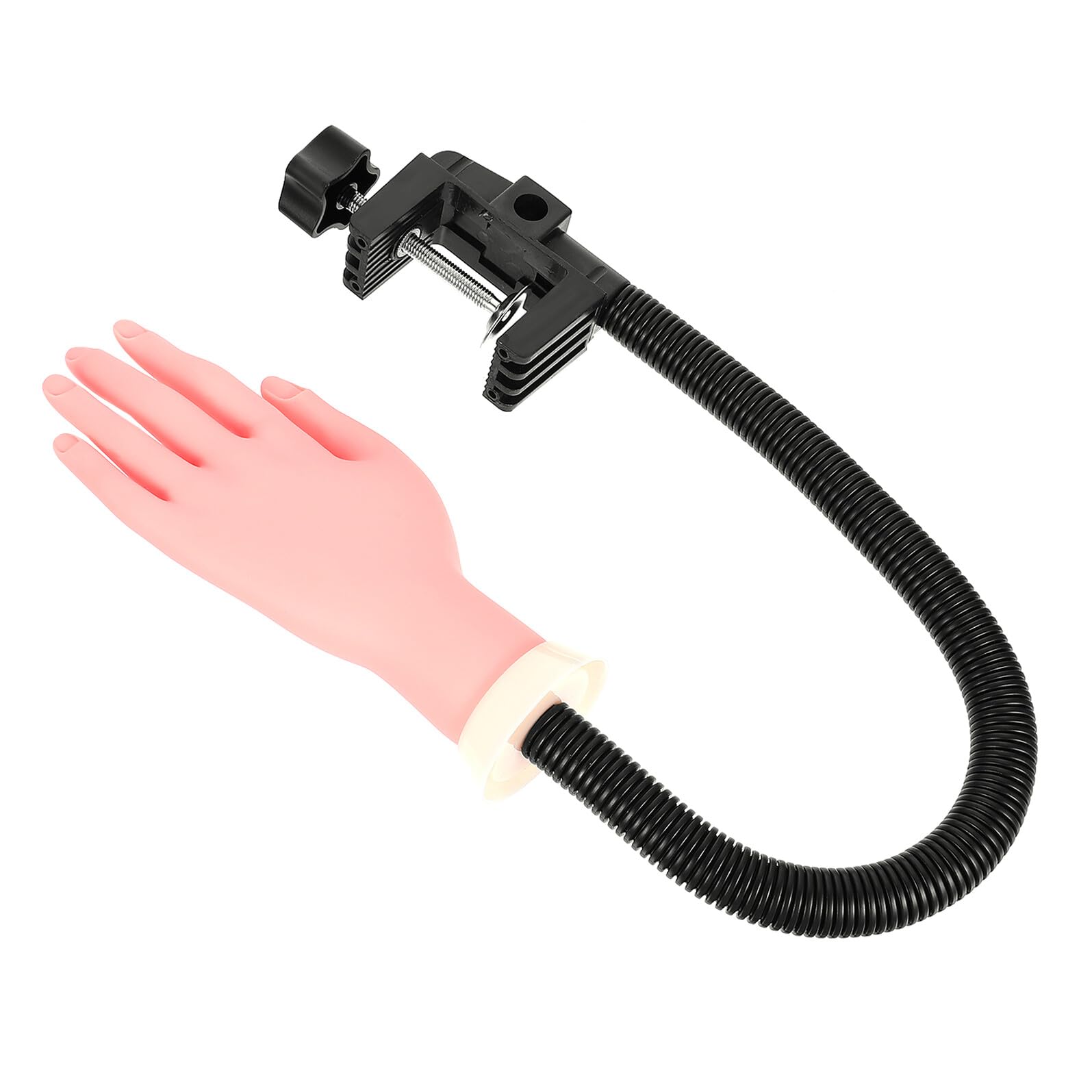 Cabilock Modelo para Práctica de Uñas de Plástico Flexible de Mano Uñas Postizas Herramienta para Entrenamiento y Diseño en Manicura