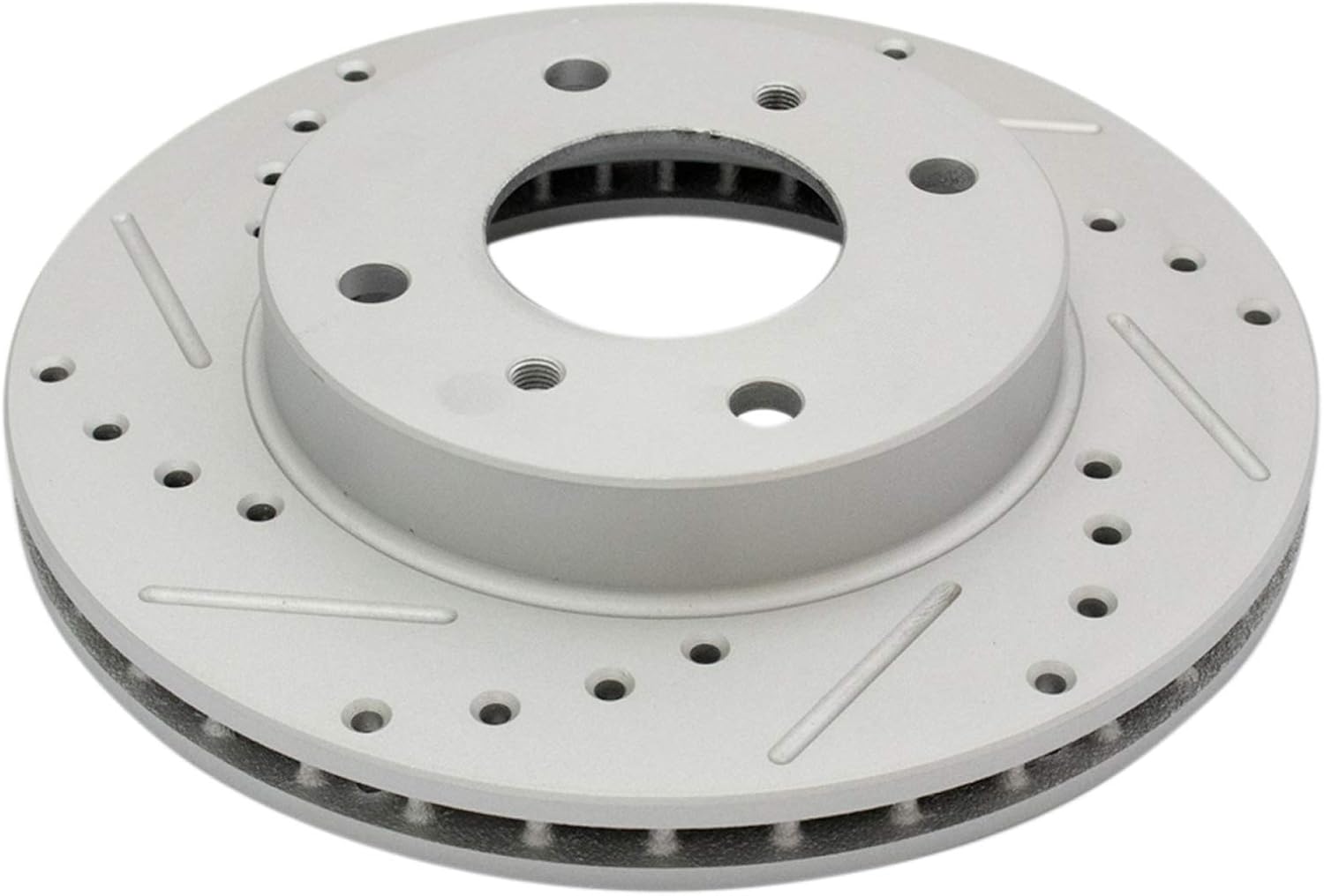 TRQ Front Performance Brake Pad & Rotor Kit Brake Caliper Brake Chemical Kit Brake Pads Brake Rotors Set Ceramic Compatible with 2000-2006 Nissan Sentra