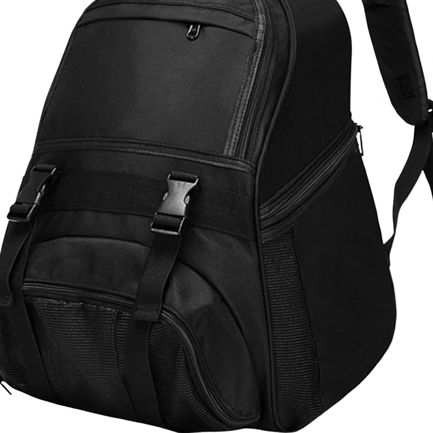 Basketball Carrying Backpack, Sport Game Ball Bag, Oxford Cloth Adjustable Shoulder Straps, Backpack Football Carry Bag for Football, Rugby Ball