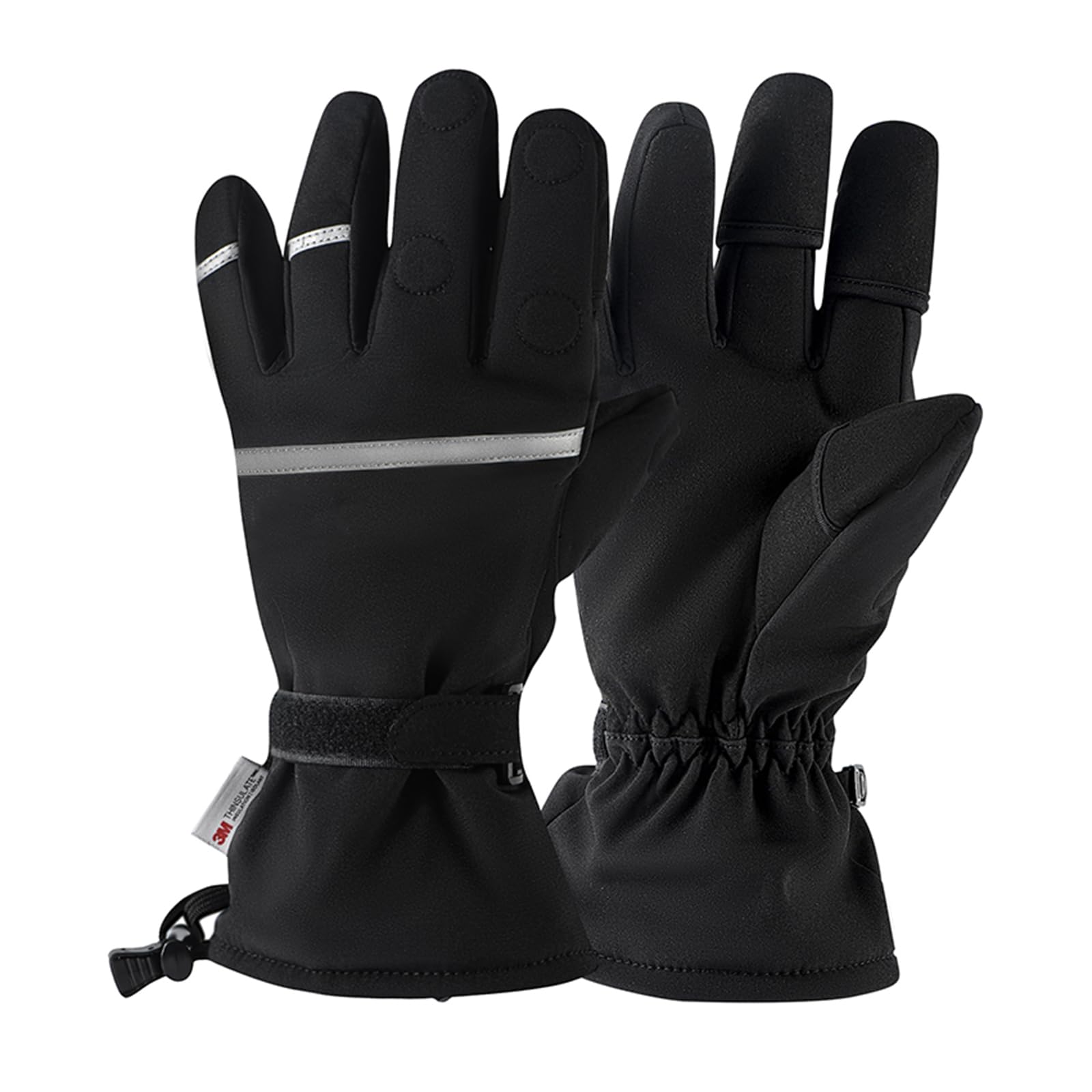 Guantes de vuelo para drones, guantes de fotografía, adecuados para fotógrafos profesionales al aire libre, ciclismo, montañismo, caminar, conducir, esquí, invierno, guantes cálidos talla
