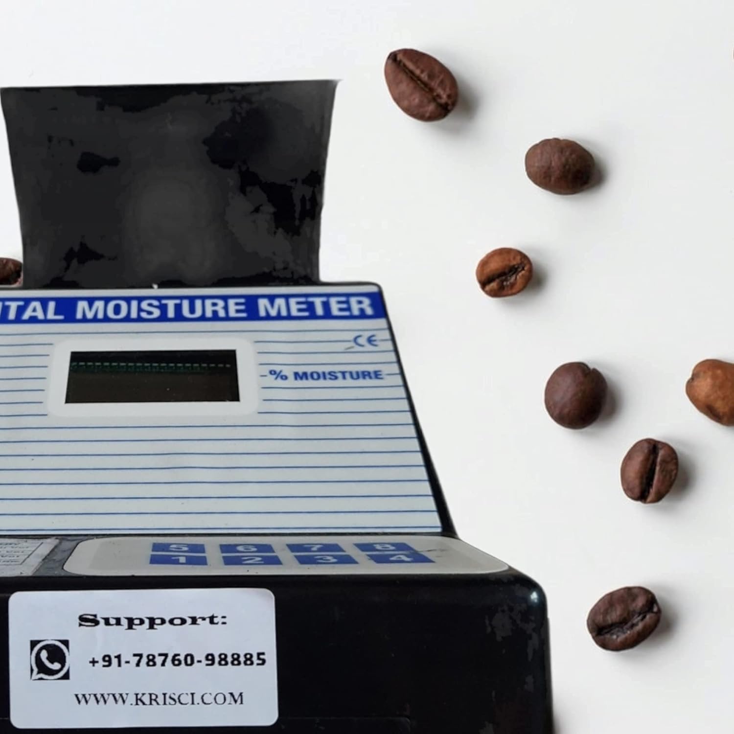 Coffee Moisture Meter (For Green Beans, Dry Cherry, Coffee Seeds, Parchment, and Pepper Seeds)-image-20