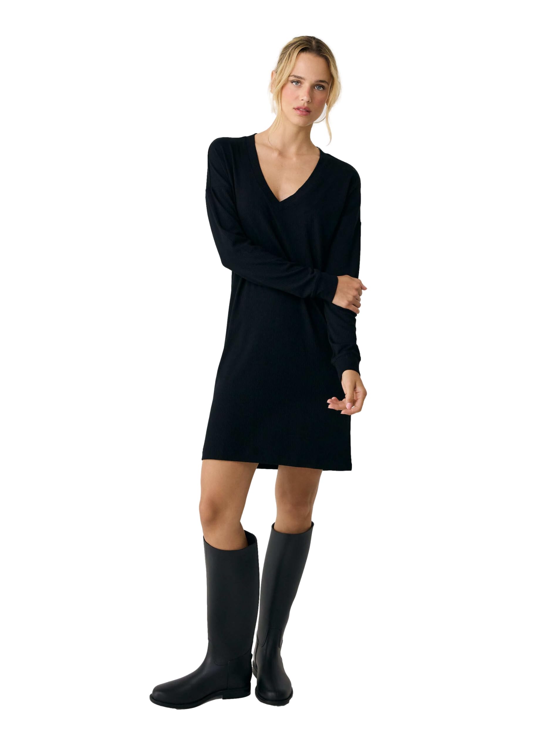 LOLËWomen's Traverse V-Neck Dress