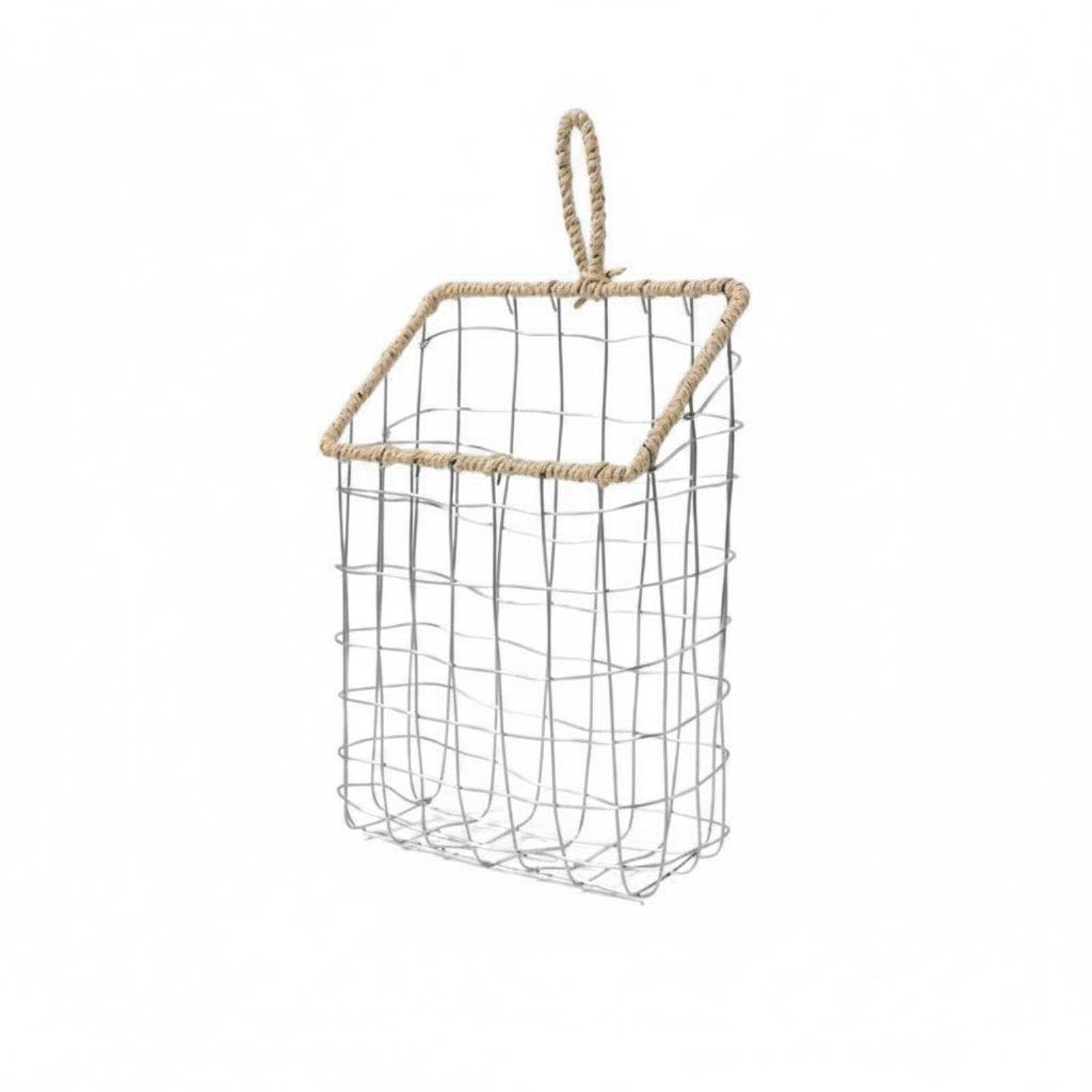 Wall Magazine Rack Nordic Style Hanging Magazine Rack Minimalist Wall Hanging Basket for Living Room, Office, Kitchen Large-picture-15