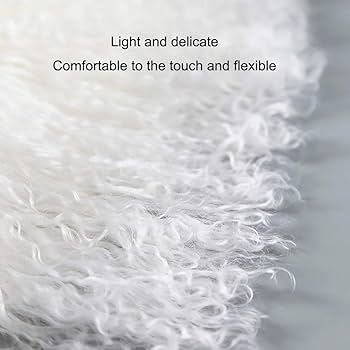 Amazon|本物のモンゴル・チベットシープスキンラグ、カーペットを Amazon|本物のモンゴル・チベットシープスキンラグ、カーペットを