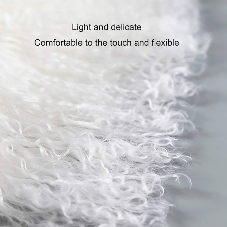 シープスキンショーンカーリーウール　天然の刈り取りカーリーウール ラグカーペット シープスキンショーンカーリーウール天然の刈り取りカーリー