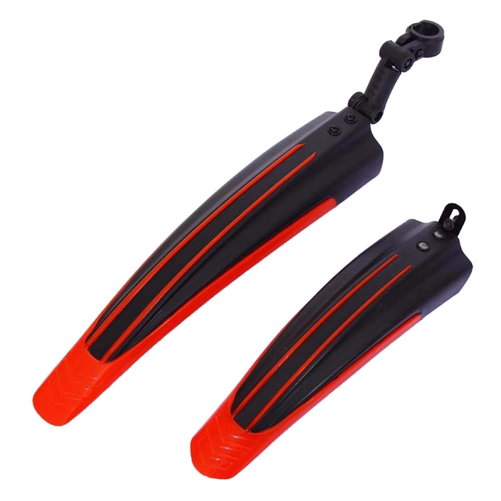 matumou 1 Pair Stylish MTB Bicycle Front Rear Mudguard Mountain Bike Plastic Fenders Set