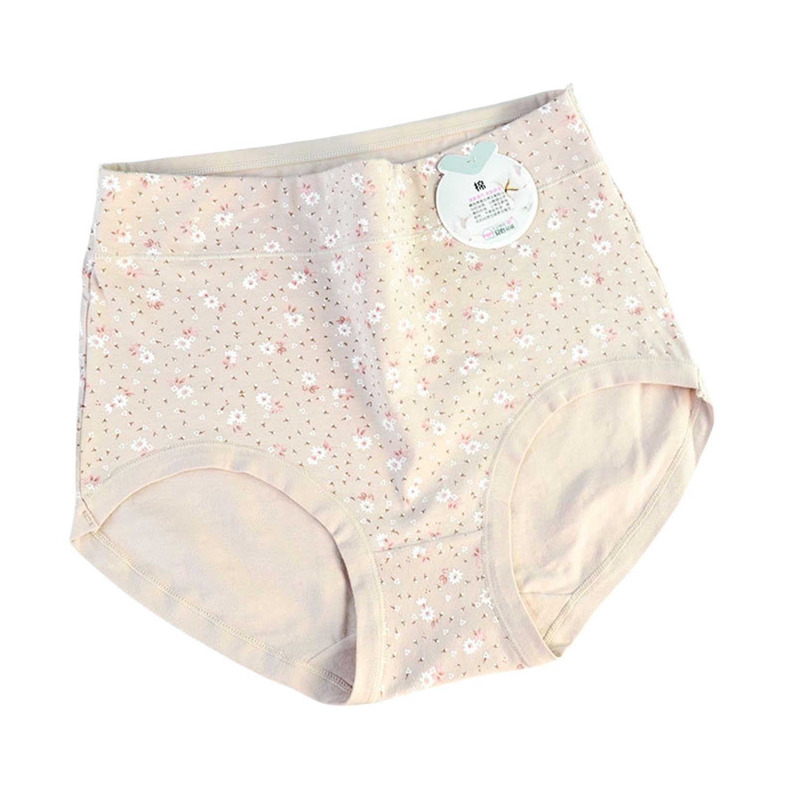 Slip Donna Slip Stampati da Donna Plus Size Tummy Control A Vita Alta 10 Confezioni-I-60-80Kg