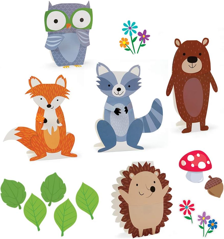 Creative Teaching Press Stand-Up Woodland Friends Bulletin Board (10204) Large