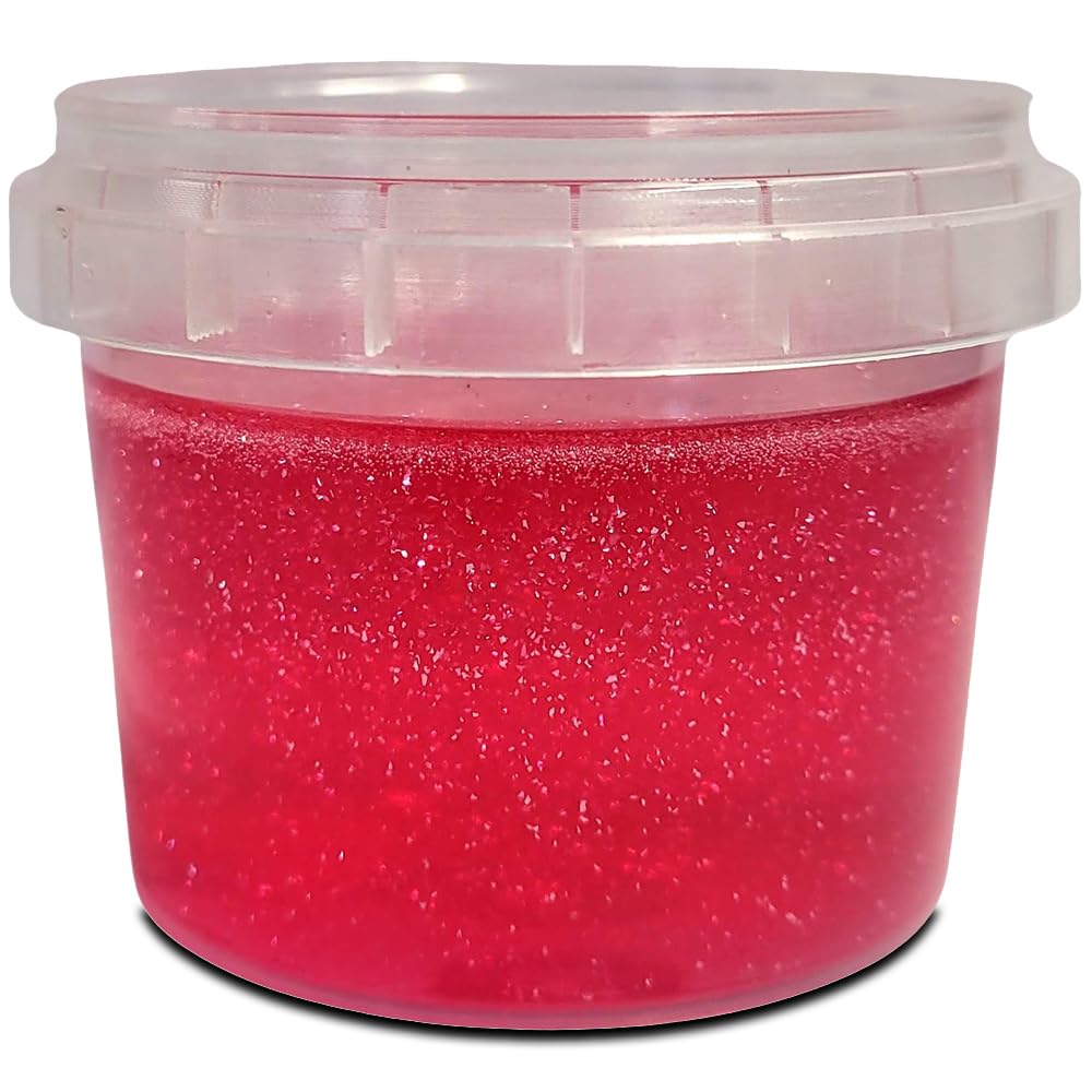 Candyfloss Marshmallow Jelly Soap - 100g Bath & Shower Jelly - Sweet Scent - Vegan Friendly - Puddle of Wax - Made in the UK