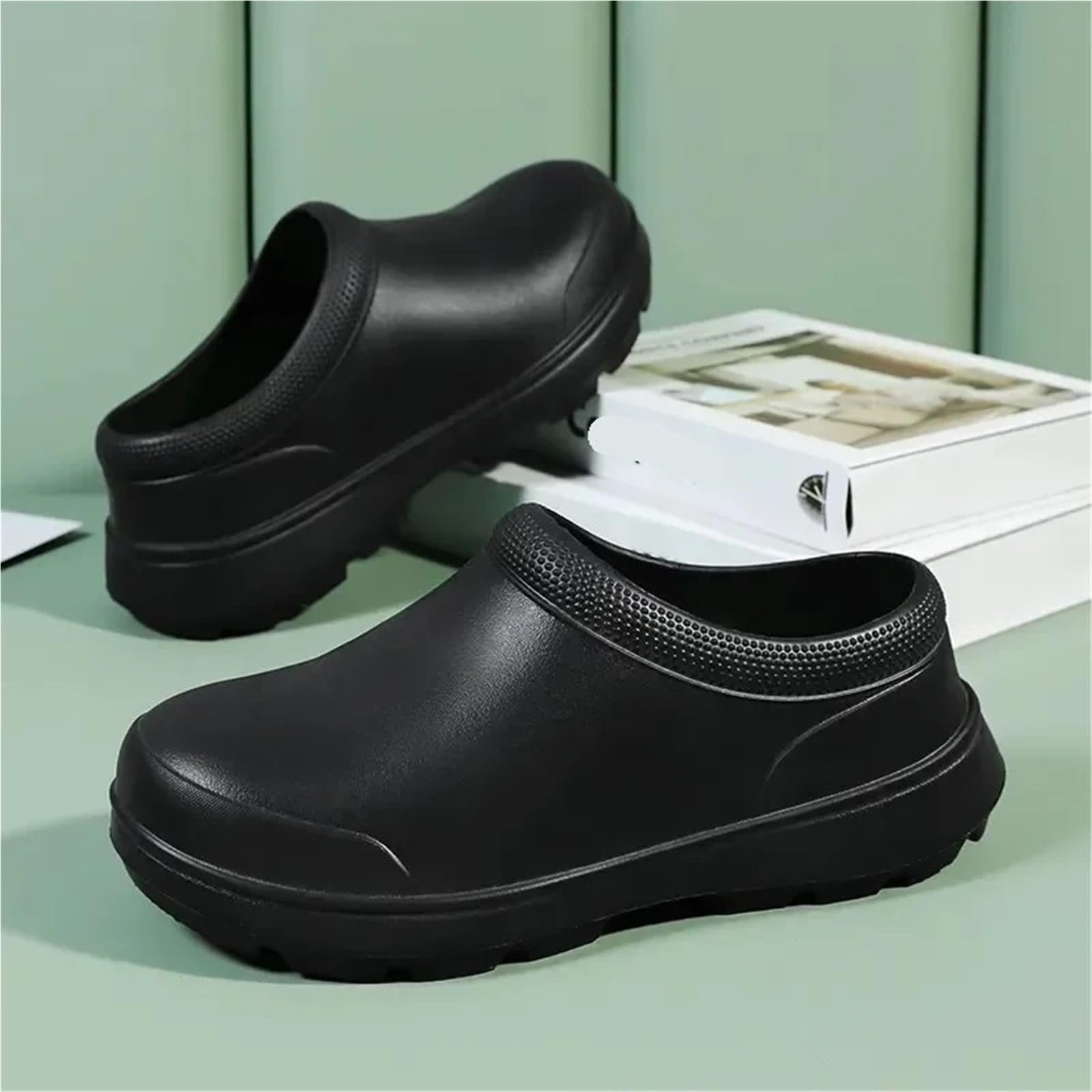 Scarpe Cucina Antinfortunistiche Scarpe da Cuoco Eva Uomo e Donna, Antiscivolo, Impermeabili, comode, Pantofole Lavoro, Scarpe Pesca all'aperto