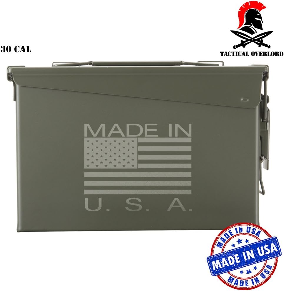 Tactical Overlord New Ammunition Storage Container 30cal