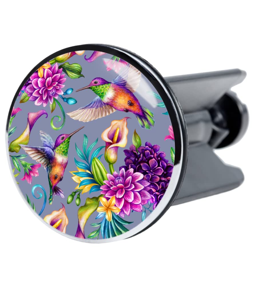 Sanilo Sink Plug 40 mm, Many Different Drain Plugs, Easy to Insert into the Wash Basin (Hummingbird)