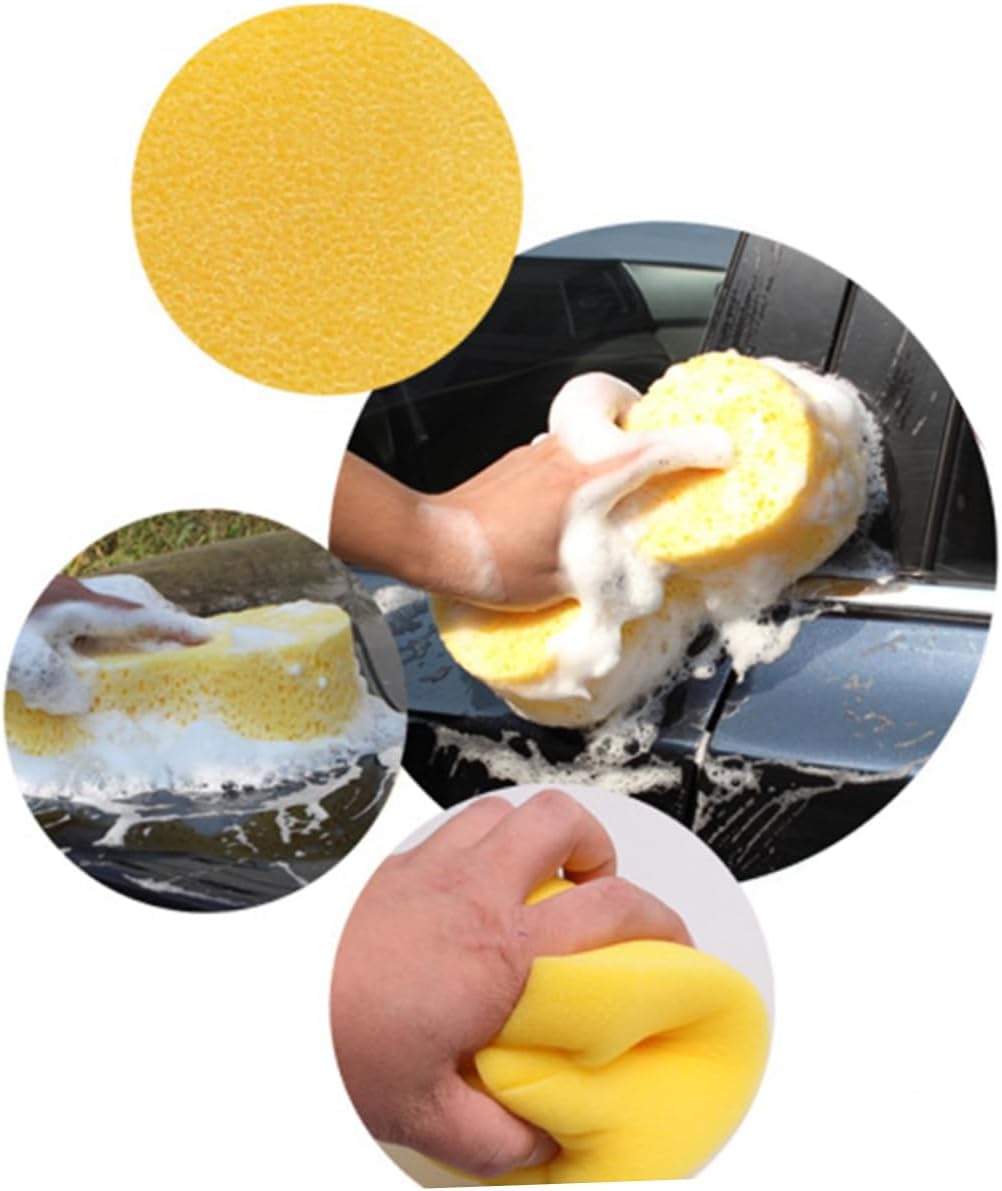 MAGICLULU 12pcs Car Waxing Sponge Applicator Pads Two-Sided for Car Polish and Dashboard Cleaning