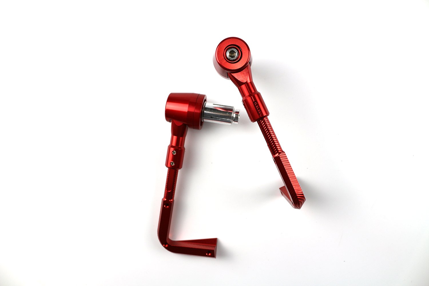 Universal 22mm CNC Brake Clutch Levers Protector Handguard for Honda Yamaha Suzuki KTM Kawasaki BMW Dirt Bike Motorcycle (Red)