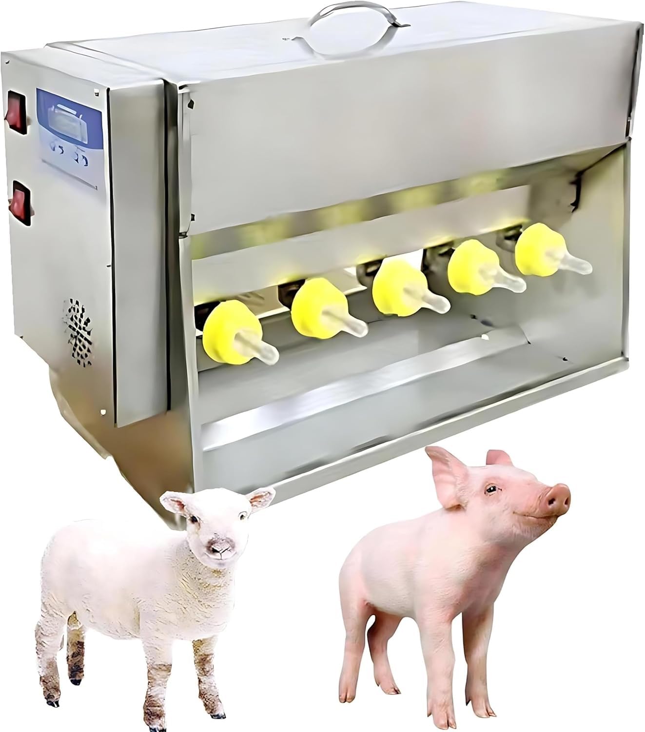 Mangeoire automatique à lait à température constante réglable de 0 à 100 °C pour l'élevage