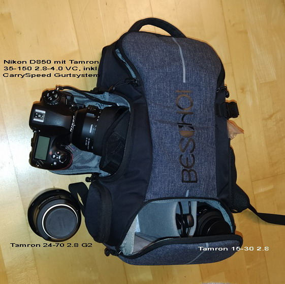 ¡Mochila increíble!