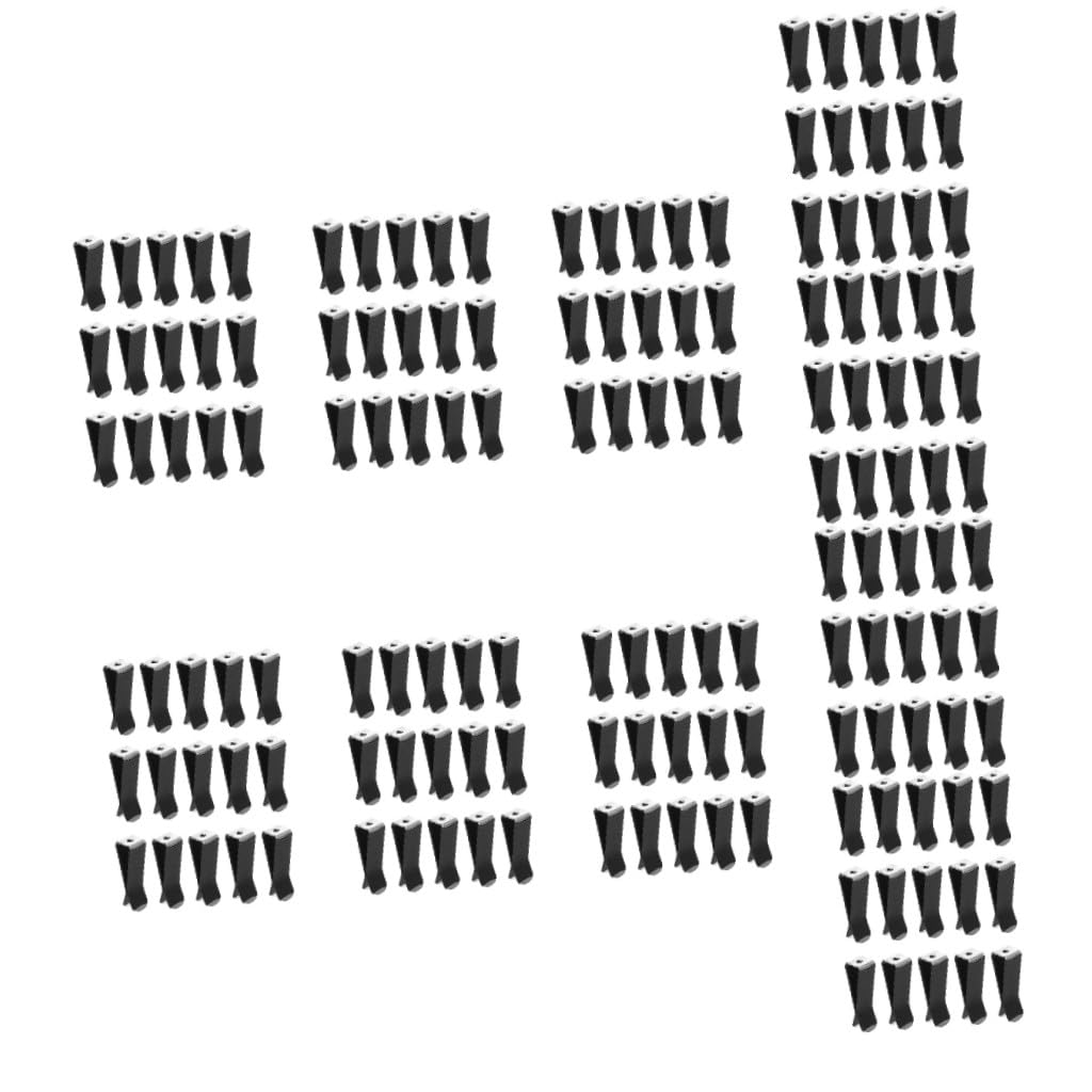 10 Sätze Luftauslassclip Auto Duft Autoclips Für Lüftungsschlitze Auto-diffusor-entlüftungsclip Und Schlank Air Vent Parfüm Clip Hängend Abdeckung Schwarz Ferromangan 30 Stück * 10