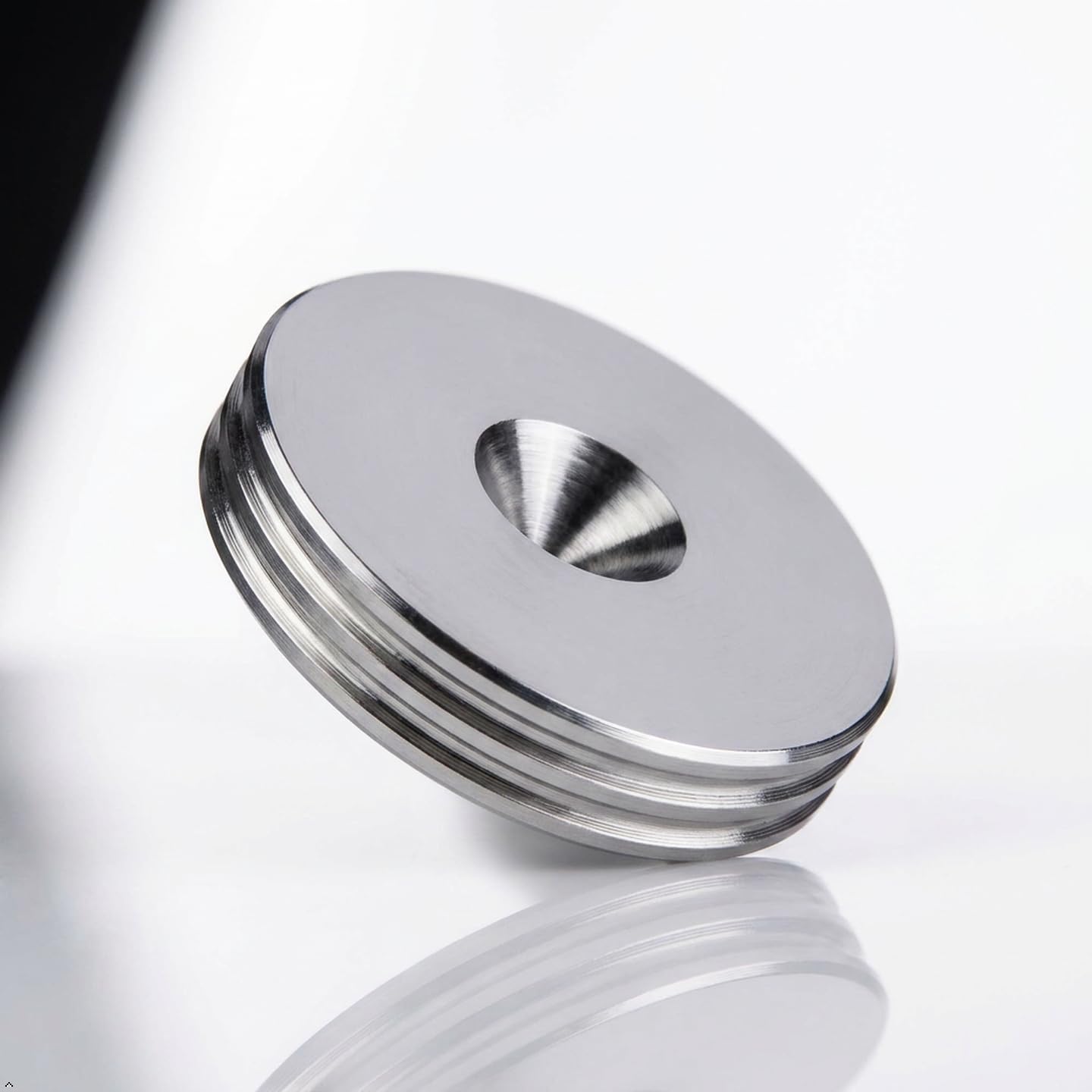 PrecisionGeek Acciaio Inossidabile Piedino Altoparlanti 20mm DIA 4pz Silver