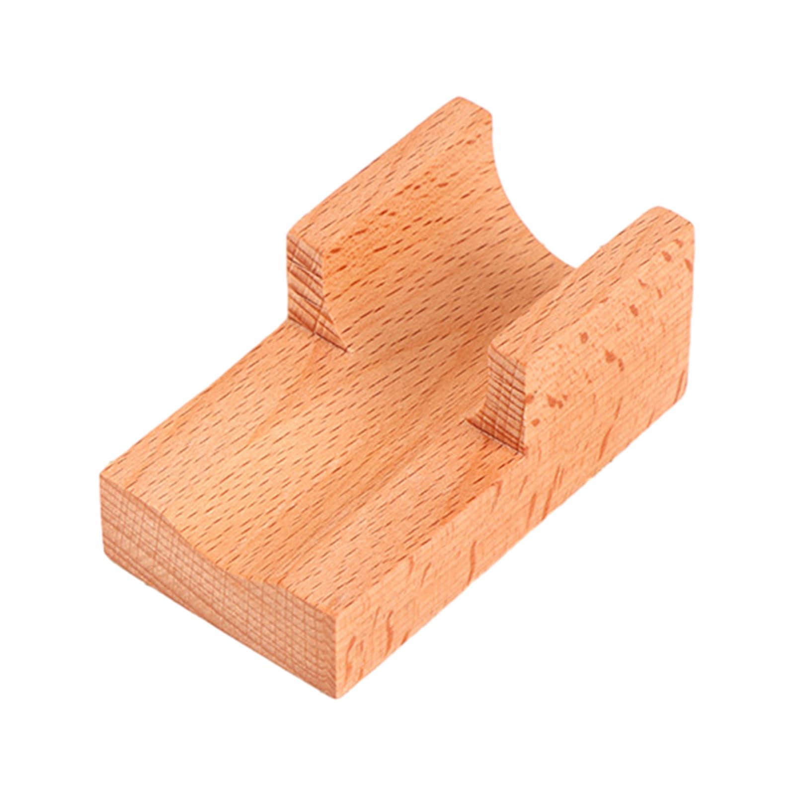 Nucelit Wood Display Stand Cuisine Display Holder Sushi Plate Tacos Rack Wood for Sushi Tacos Plate