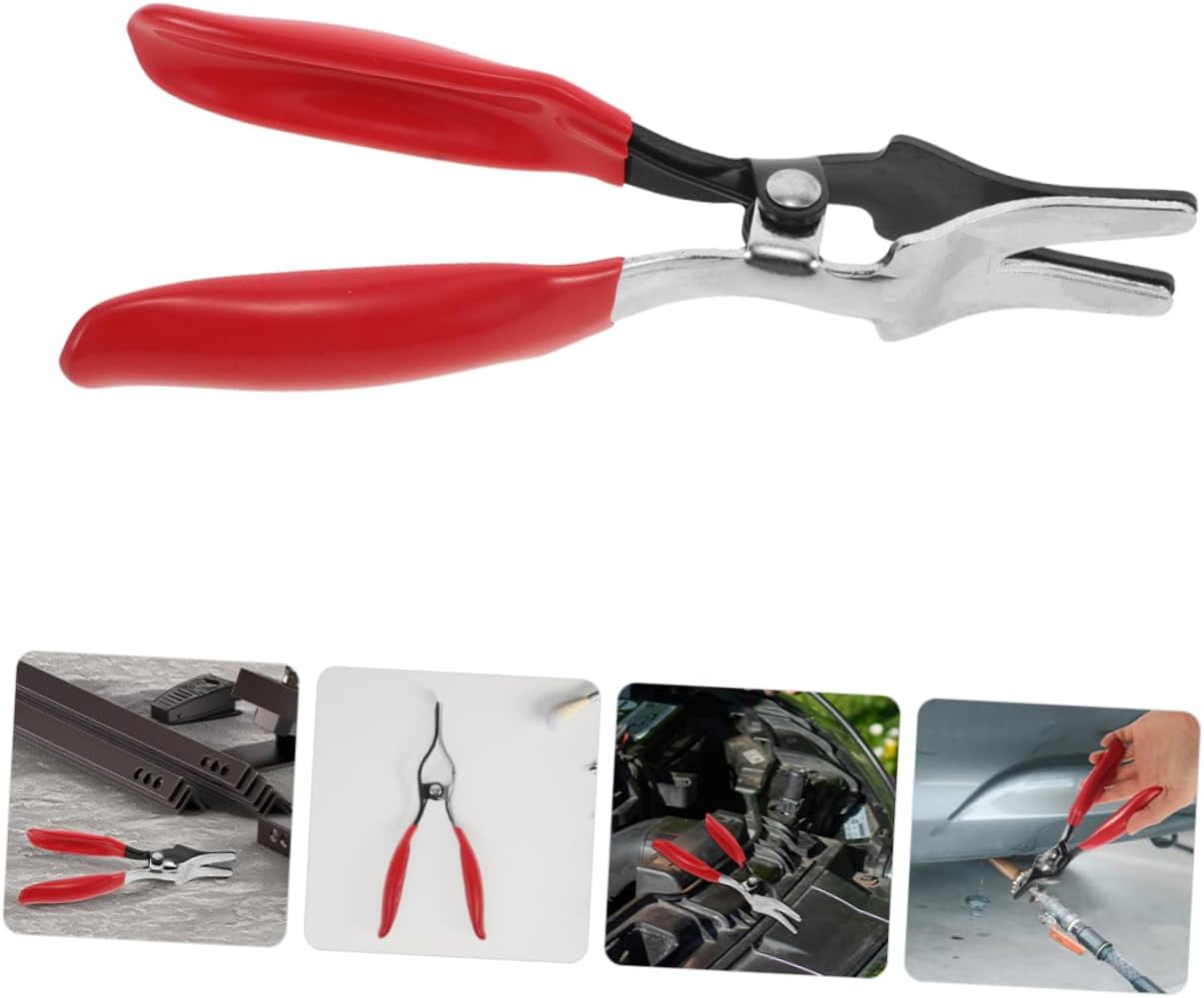 GLEAVI 2pcs Chrome Tangsten Steel Oil Pipe Disconnect Pliers for Automotive Fuel Line Removal Easy to Use Fit Precision Crafted Tool