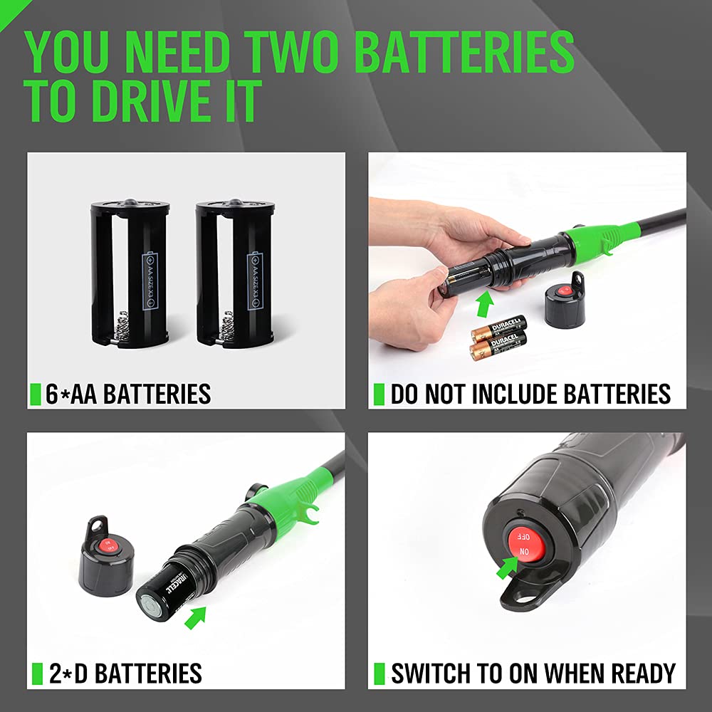 SWANLAKE GARDEN TOOLS Portable Power Battery Pump, Liquid Fuel /Water Transfer Pump,2.2 Gallons per Min,