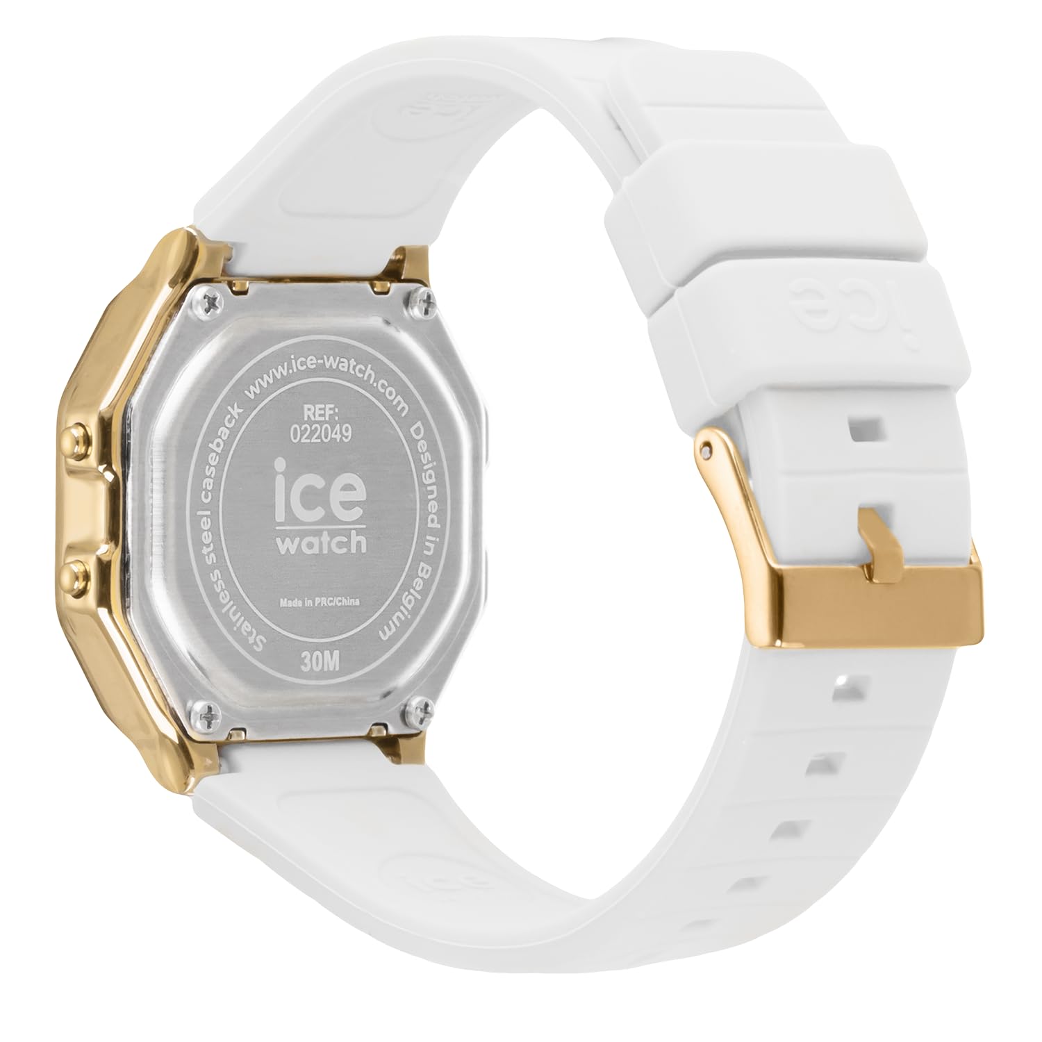 ICE-WATCH - Ice Digit Retro - Damenuhr mit Kunststoffarmband - 022049 (Small)