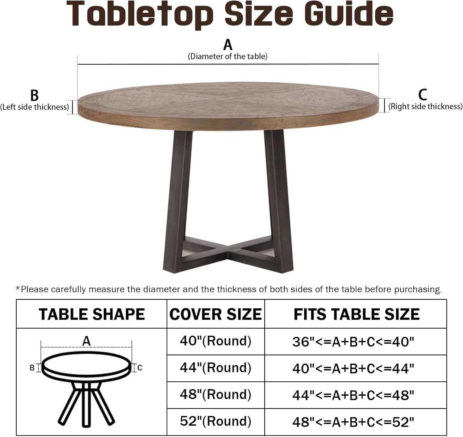 St. Patrick's Day Shamrock Round Fitted Tablecloth Best for 40"-44" Green White Buffalo Plaid Table Cloth Elastic Edge Stain Resistant Washable Clover Table Cover for Party Picnic Indoor Decor - Image 4