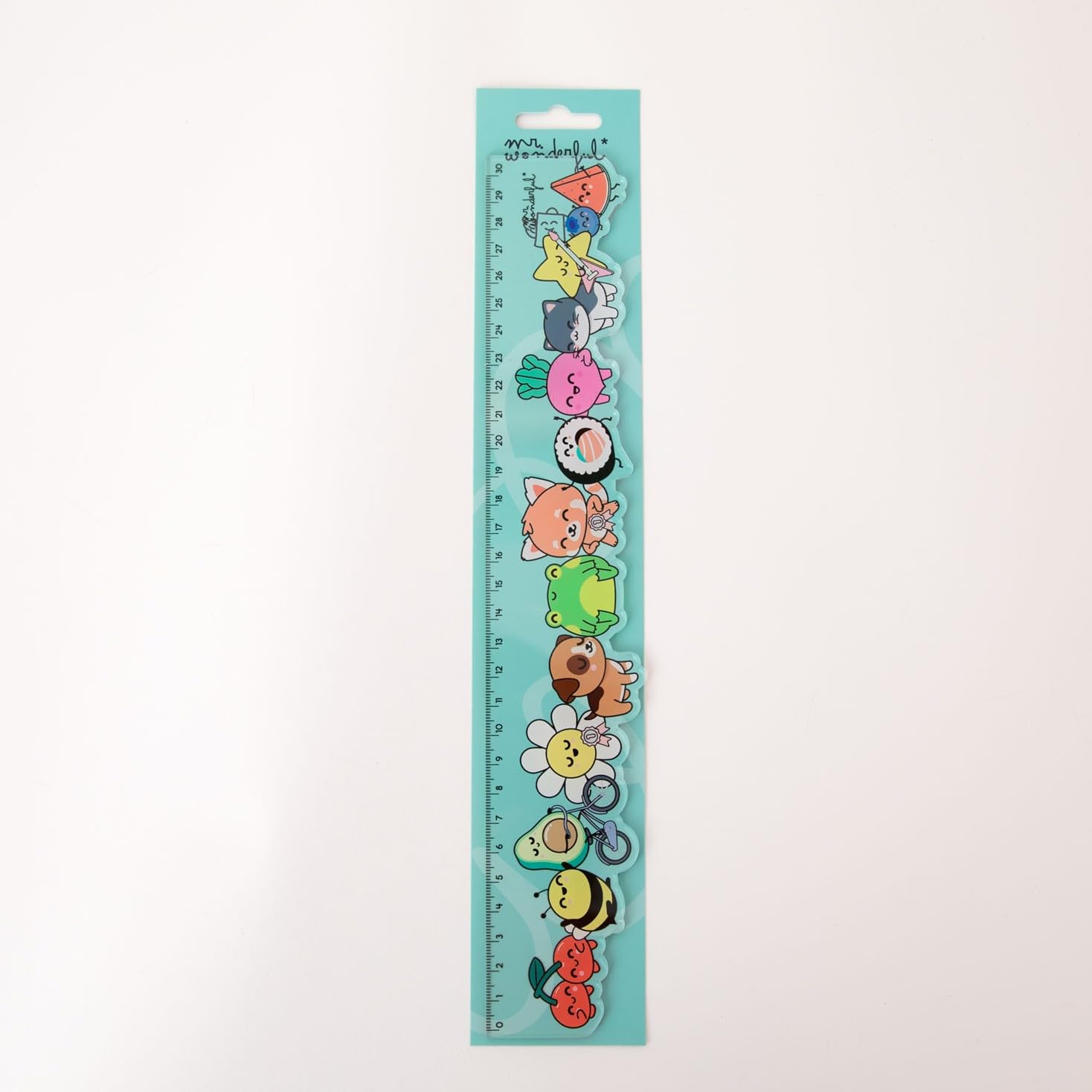 Mr. Wonderful - Ruler 30 cm - Silhouette Characters