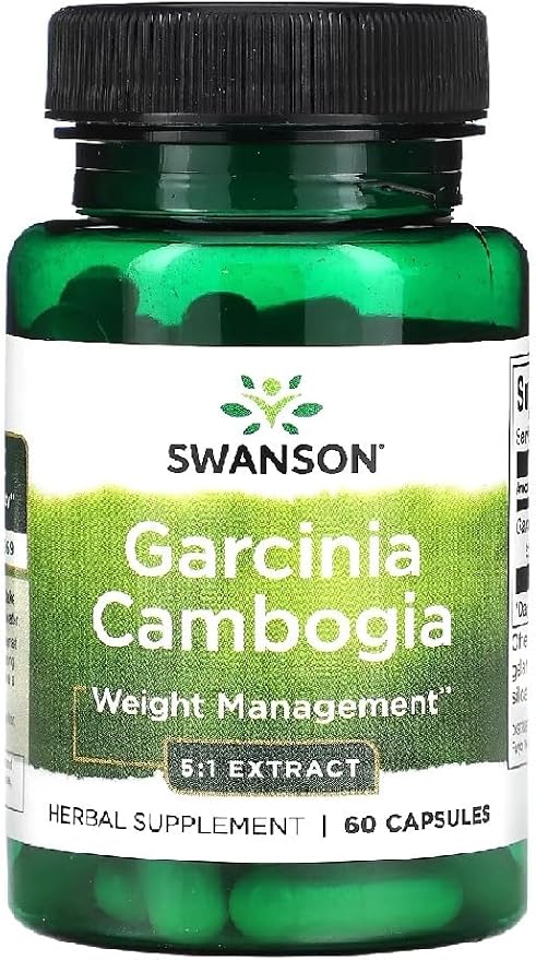 Swanson Garcinia Cambogia - 60 Cápsulas para Gestión del Peso