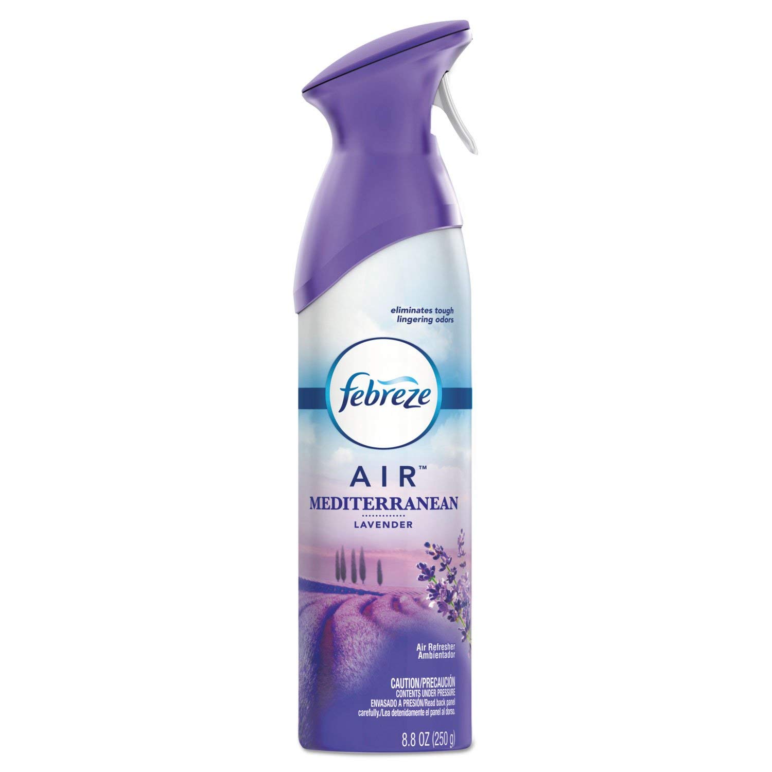 Febreze AIR, Mediterranean Lavender, 8. 8 oz Aerosol, 6/Carton