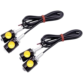 Amazon | FJmark バイク ウインカー LED 小さい 12V 汎用 極小