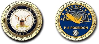 US Navy P-8 Poseidon Challenge Coin Officially Licensed