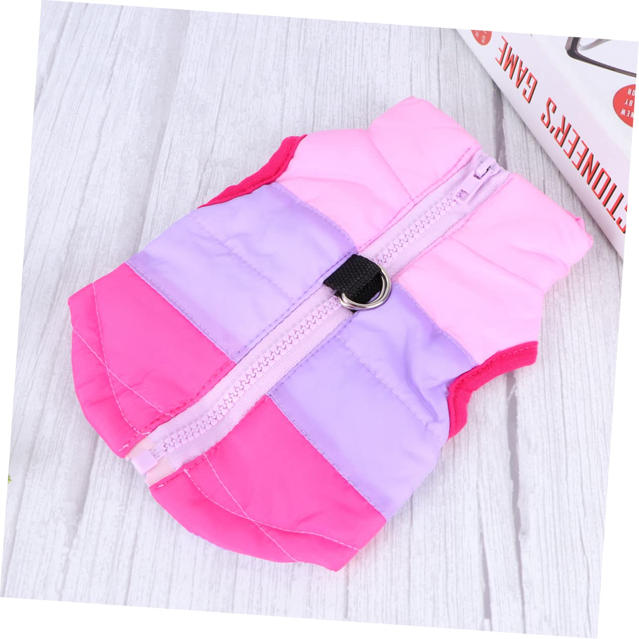 3 Stücke Hund Mantel Beine Hund Regenmantel Weste Warme Haustier Mantel Pet Supplies Größe Xs Rosy Und Grau