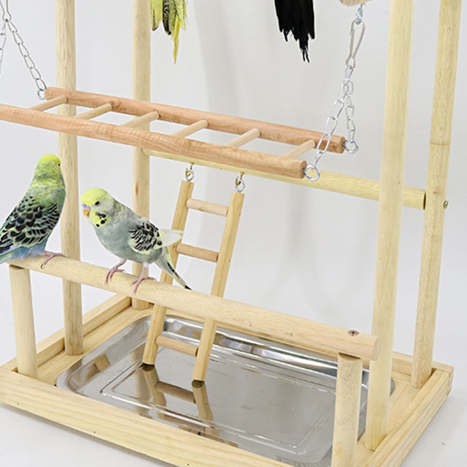Spielständer Sitzstange Gym Vogel Gym Sittiche Spielzeug Vogelspielzeug Vogelkäfig Ständer Sitzstange Ständer Spielständer