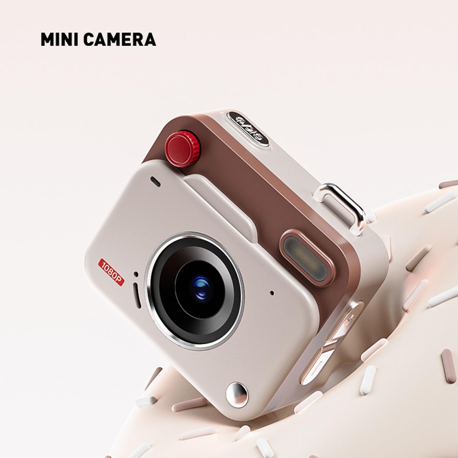 Aparat cyfrowy 12 MP 1080P wideo 44 g ultraprzenośny do fotografii podróżnej i outdoorowej vintage aparat cyfrowy