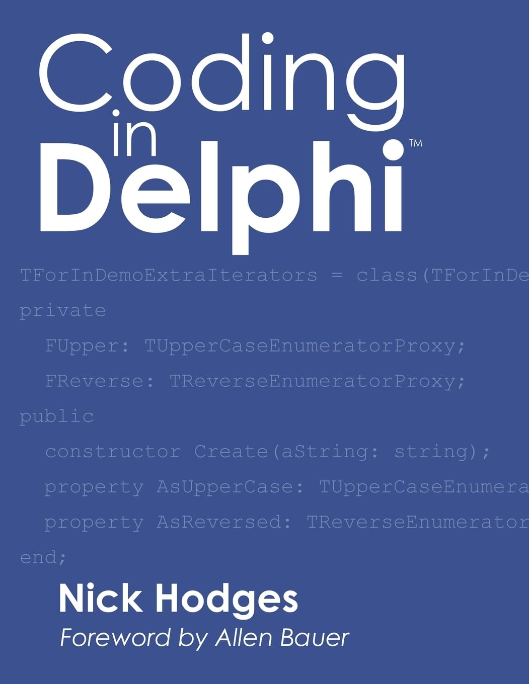 Delphi читать. Книги по delphi. coding in english.