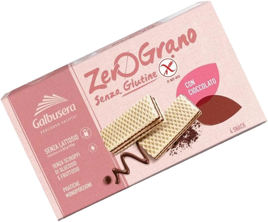 ZeroGrano Wafer With Chocolate Gluten Free 180g