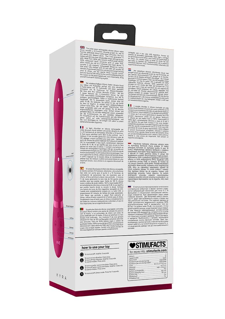 Shots VIVE - Kyra Pulse Clitoral Rabbit - Pink