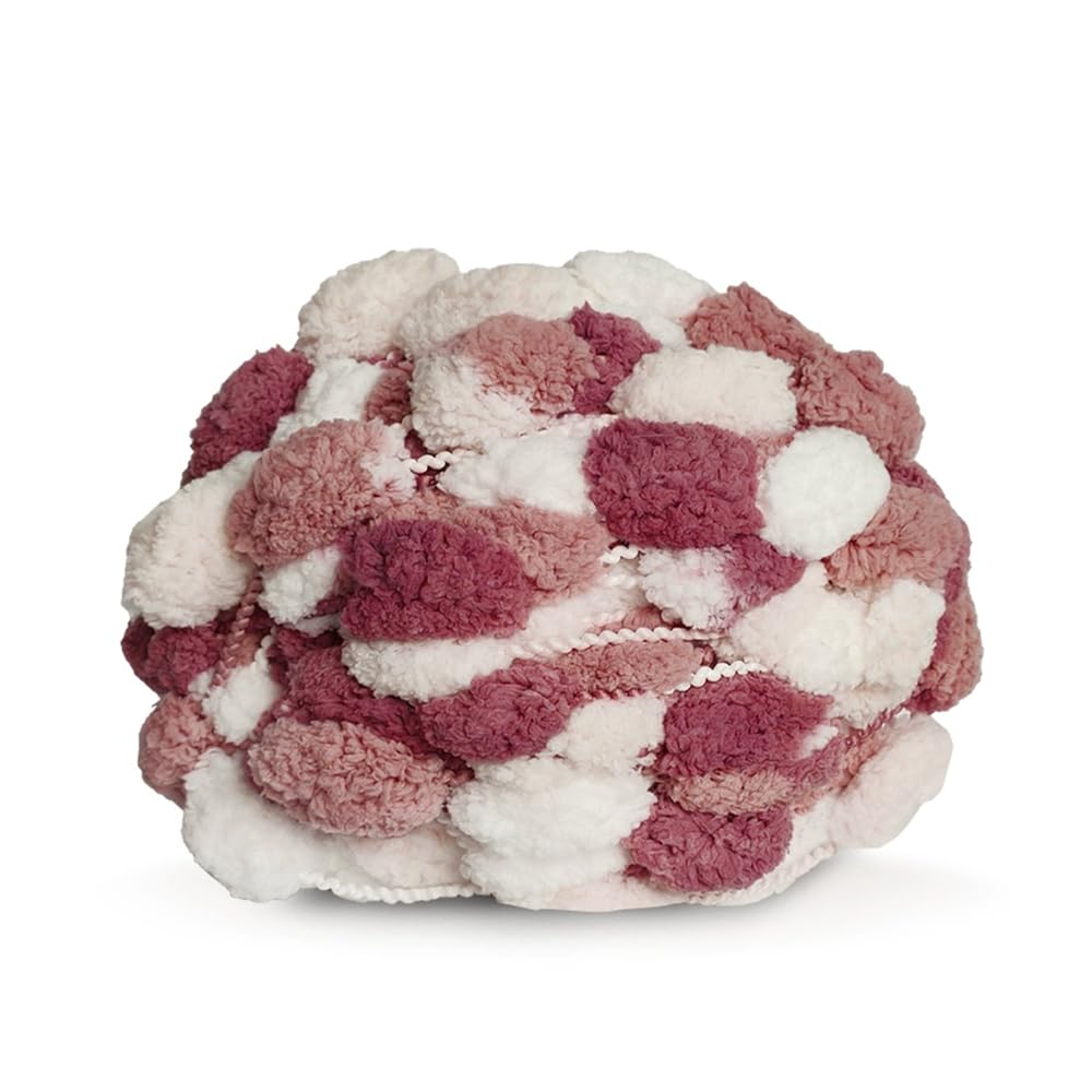 500g Garnknäuel, Kleine Pom-Pom-Formen, Gestrickte Grobe Garn-Sofakissen, DIY-Schals/Decken,B
