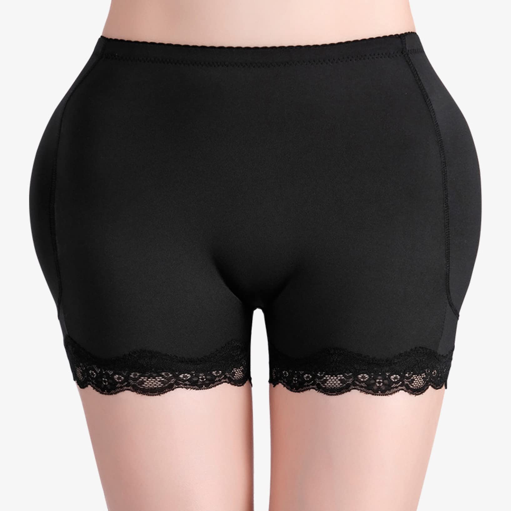 TTDGYYXW damskie bielizna modelująca fałszywy łek bezszwowe majtki wyszczuplają ciało biodra wzmacniają wkładkę do butów push up butt lifter