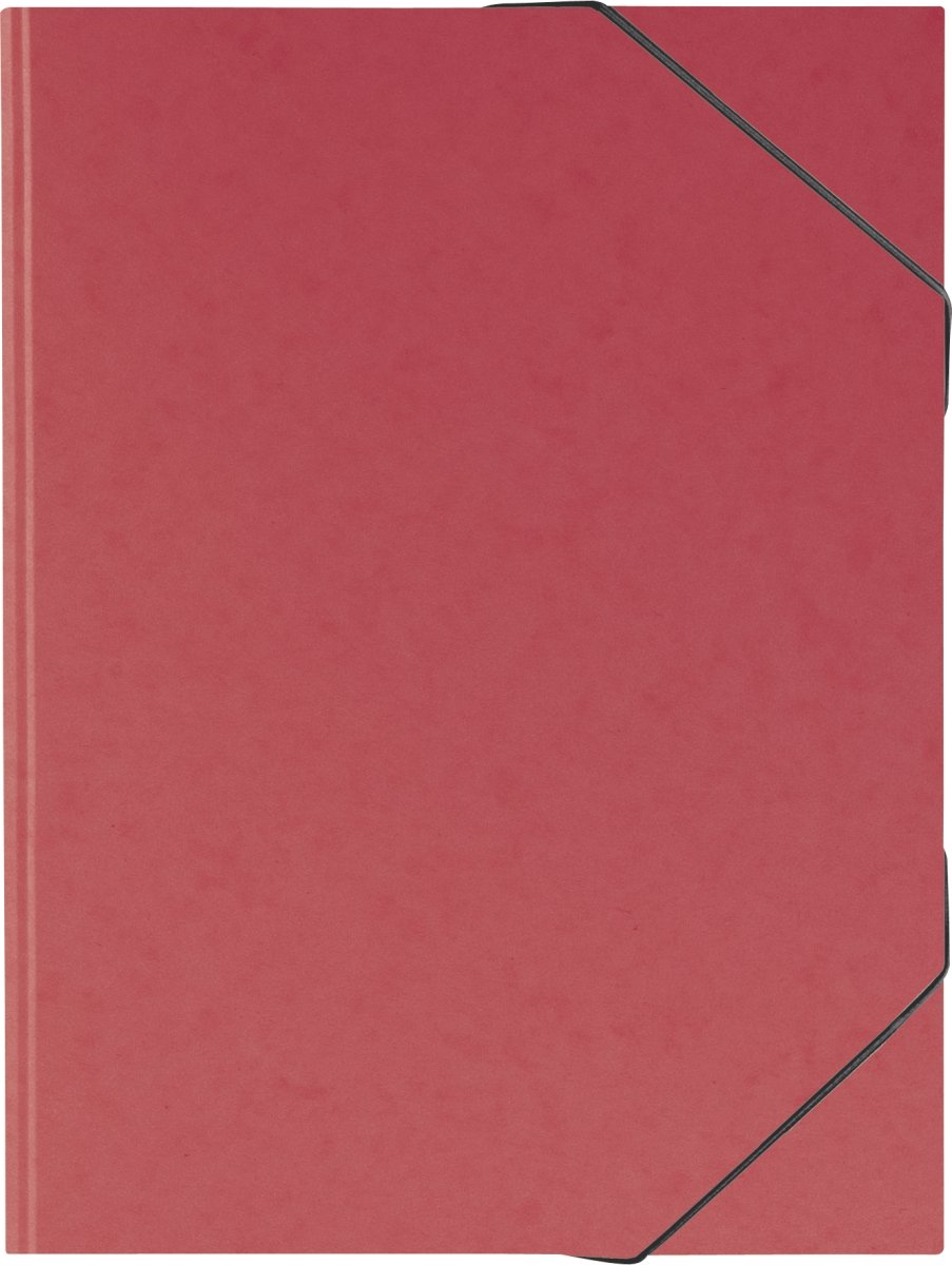 Brunnen 104708324 Portfolio Folder (A3, Cardboard, with Elastic Band) Red