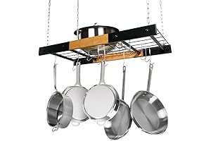 J JACKCUBE DESIGN Hanging Pot Rack 33inch