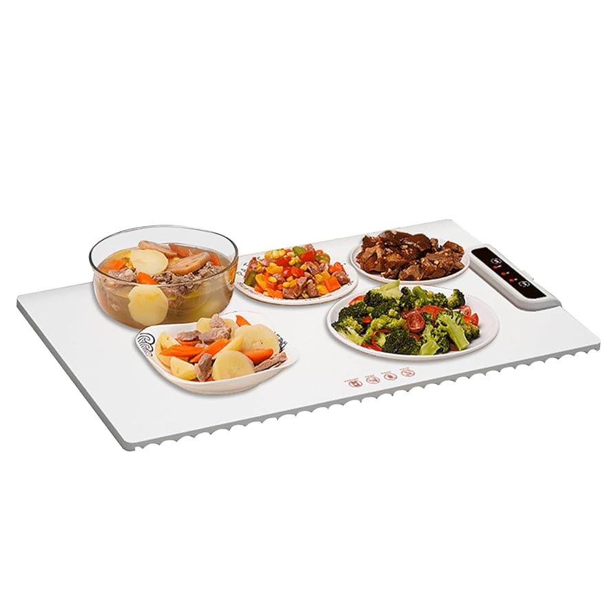 折りたたみ式⭐️ポータブル食品保温マット、電気食品用加熱 シリコン 食品の加熱用 折りたたみ式⭐️ポータブル食品保温マット、電気食品用加熱