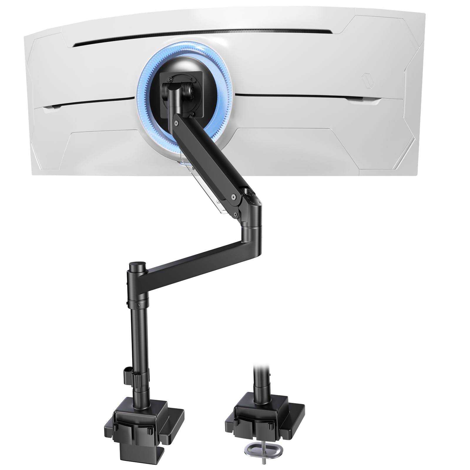 Amazon.co.jp: ACCURTEK 大型 モニターアーム シングル 27~57インチ (3