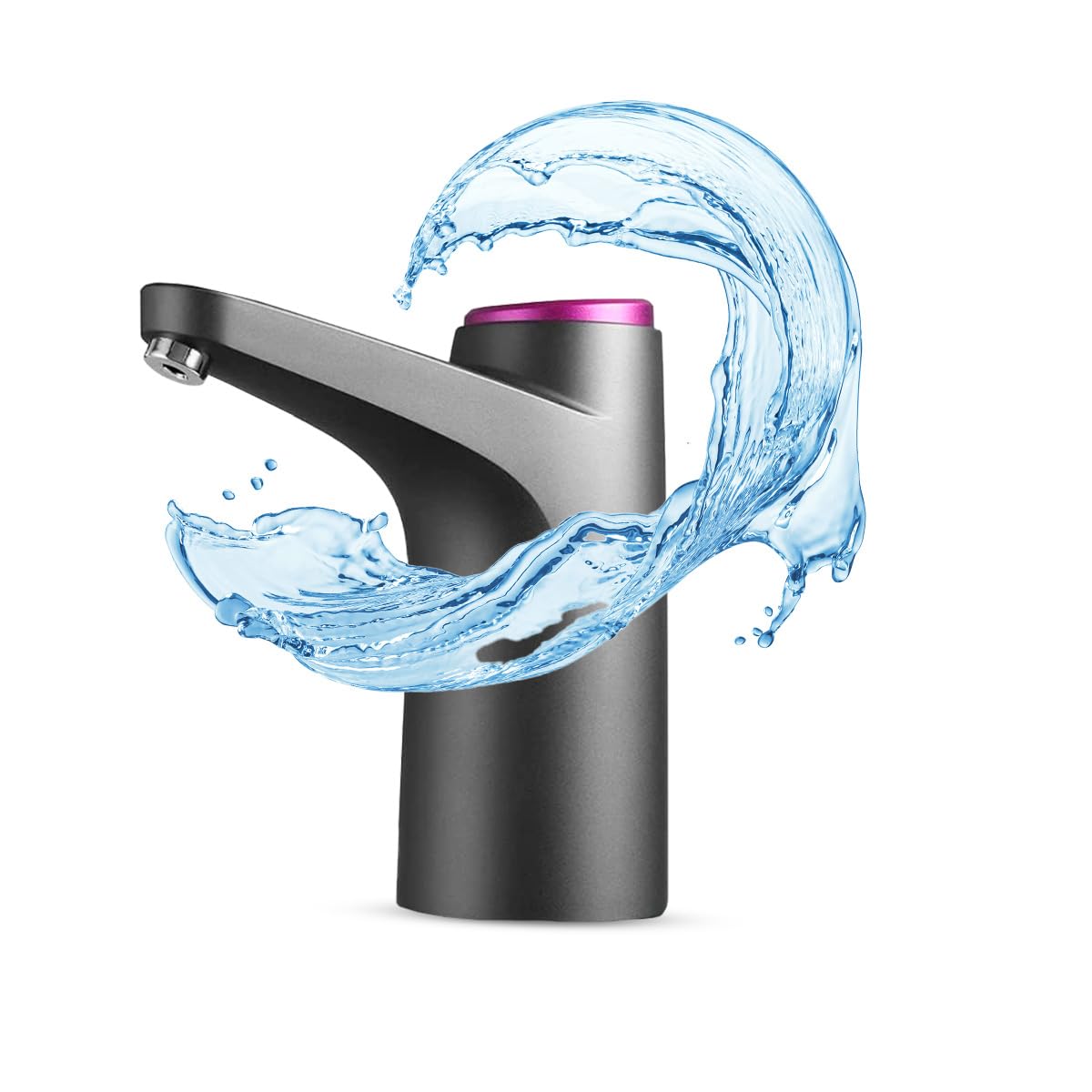 NK Wasserspender LED-Anzeige USB-Akku 1200mAh Silikon…