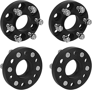 PHILTOP 6x4.5 Wheel Spacers, 1" Thickness M12x1.25 Thread Pitch 66.1mm Center Bore 6 Lug Wheel Adapters Fit for Pathfinder 2005-2012, Xterra 2005-2012, Frontier 2005-2023 - 4PCS
